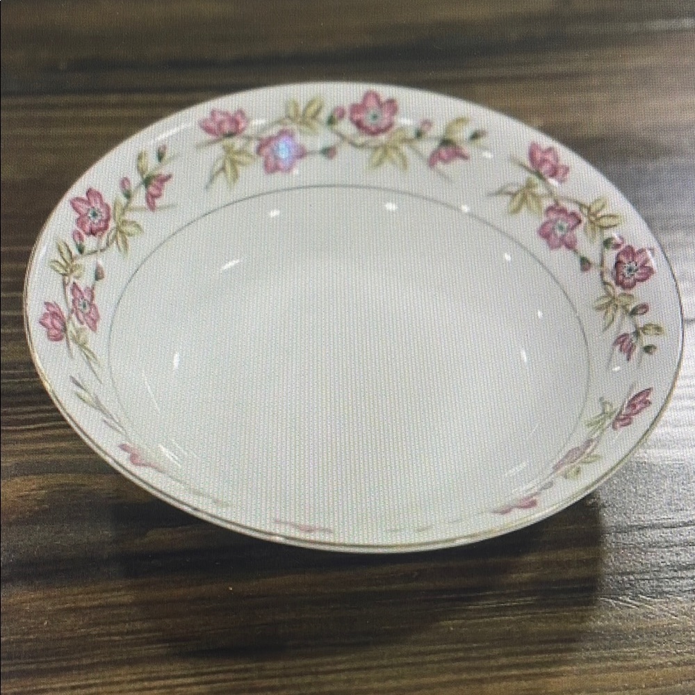 Floral Patterned Dinner Plate